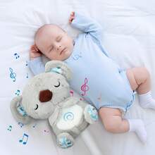Children's Soothing Companionship Plush Toy Soft Wireless Calming & Sleep Otter/Koala Plush Toy  ﻿