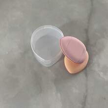 两件套迷你指套粉扑,配一个收纳盒。便携式粉色迷你指套海绵,可用于涂抹膏状遮瑕膏,是旅行、化妆、家居装饰、梳妆台、卧室、化妆配件、粉扑、美妆蛋、散粉扑、化妆海绵的理想之选。价格实惠,适合作为圣诞礼物、送给女性的礼物或圣诞礼物。 - 彩色 - 查看 8