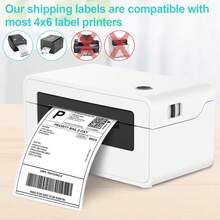 4x6 Thermal Labels, 240 Labels Per Stack, Shipping Labels, Strong Adhesive Thermal Labels, White Thermal Printer Paper/Labels - trắng - Xem 6