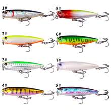 HENGJIA 1 件 6.5 厘米/6 克铅笔鱼饵 顶水硬饵 摇摆人造硬饵 渔具 - 彩色 - 查看 3