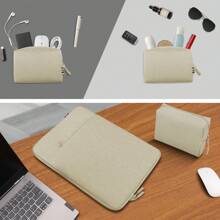 ZYB Funda para portátil de 13 a 16 pulgadas compatible con MacBook Air 13 15 M1 M2 2012-2023/MacBook Pro 13 14 15 16 2010-2022/HP Chromebook 14-15.6/Surface Notebook, a prueba de golpes y resistente al agua, con bolsillo para accesorios