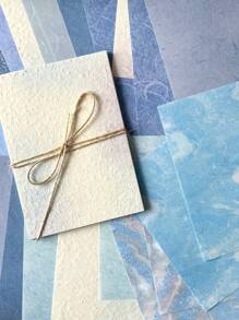 MOCARD 1 Confezione di 23 fogli di carta scrapbooking letteraria fresca, carta sottofondo per decorazioni fai-da-te, regalo per le vacanze, materiale per collage fatto a mano, pianificatore per scrapbooking personalizzato, articoli di cartoleria creativa per la scuola, forniture scolastiche, ritorno a scuola