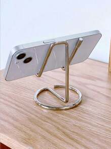 2/1 pezzi Supporto universale in metallo per telefono cellulare/iPad, supporto verticale, design minimalista portatile, installazione stabile sul tavolo, adatto per smartphone e tablet, supporto per una visione a mani libere, applicabile per ufficio, cucina, studio, supporto multifunzionale per esposizione, particolarmente adatto per utenti di casa office, studenti e professionisti.