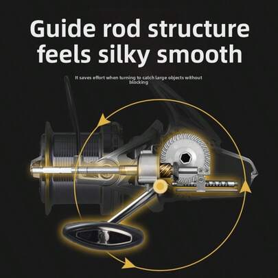  Máy câu cá siêu nhẹ NYAYEO, ống chỉ bằng hợp kim nhôm, ổ trục bằng thép không gỉ, máy câu cá quay, mẫu 8000 9000 10000 12000 14000, máy câu mạnh mẽ 25KG, thích hợp cho câu cá nước mặn và nước ngọt
