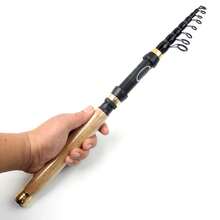 1.8m-3.0m Portable Telescopic Fishing Rod Reel MINI Spinning Rod Carbon Lake Sea Pocket Lure Fishing Goods Carp Rod - Multicolor - View 11