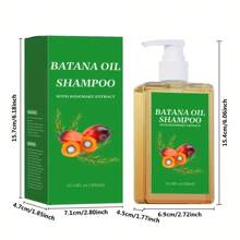 Champú de aceite de Batana 2025 nuevo, con aceite esencial de hoja de romero y aceite de Batana, que aporta al cabello un brillo natural y una sensación de suavidad, apto para todo tipo de cabello - 10,14 oz (300 ml), regalo perfecto para amigos y familiares (2 piezas) - Verde - Ver 10