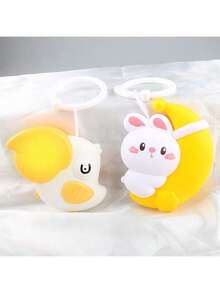 1pc Cute Night Light, Soothing Music Sleep Aid, Stroller Hanging Decor, Bedroom Sleep Lamp, Nursing Eye-Care Children's Night Light, Bedside Lamp