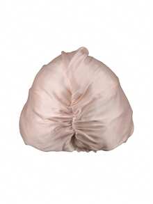 Living And Home Double-Layer Mulberry Silk Sleep Cap (Adjustable) - Hair Protection For Women - Pink - View 8