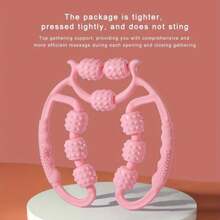 9-Roller Massager Ring, Muscle Deep Relaxation Roller Wheel For Leg Slimming, Yoga, Calf Massage