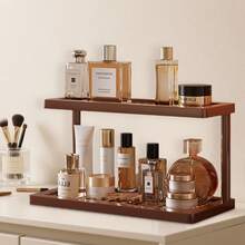 2-Layer Bathroom & Kitchen Countertop Organizer, 2-Tier Cosmetic/Perfume Storage Rack, Bathroom Organizers And Storage,Space-Saving Shelf,Makeup Organizer - Multicolor - View 1