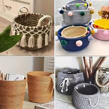 5 件木制篮底，椭圆形圆形空白钩针底部，5 种尺寸，DIY 手工编织用品，非常适合钩针包、编织包、纱架、旅行包、工艺包和储物盒 - 原木色 - 查看 8