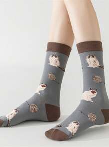 1/3/5 Pairs Solid Color Versatile Socks, Breathable, Comfortable, Absorbent Short Socks Suitable For Daily Wear, Sports, Office, Casual Style, All Seasons Valentines