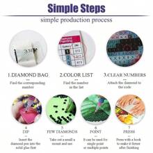 Summer Must-Have,2025 Best Sellerpchmcu 3 Pack Galaxy Diamond Painting Kits For Adults,5D Diamond Art Painting,DIY Full Drill Crystal Rhinestone Arts And Crafts,Gem Art Star Painting With Diamond Home Wall Decor 9.8x13.8 Inch - 蒲公英 - 查看 7