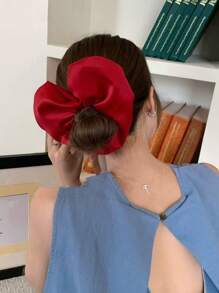 1 قطعة شرشف ساتان بشكل قلب فرنسي قديم، رباط شعر مرن للغاية، حامل ذيل الحصان أنيق، رباطات شعر، إكسسوارات شعر