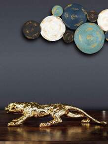 Premium Nordic-Style Decorative Leopard Figurine For Placement In Living Room, TV Stand, Entryway, Bookshelf, Car Decor. Also Suitable As A High-End Gift For Friends, Gatherings, Holidays, Housewarming