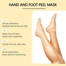 Mặt nạ tẩy tế bào chết cho chân và tay 100g, chứa chiết xuất sữa, dưỡng ẩm và nuôi dưỡng da, mang lại làn da mịn màng và mềm mại. - Màu vàng - Xem 10
