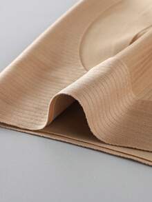 5件装经典简约薄款女士运动文胸，舒适吊带后背钩扣设计，可调节肩带，可拆卸胸垫，无钢圈文胸，休闲日常打底衫，条纹无缝柔软支撑提拉文胸，防下垂侧边聚拢文胸 - 彩色 - 查看 12