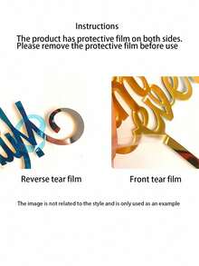 1个“生日快乐”PMMA蛋糕装饰插牌，现代字母设计，适用于生日派对、圣诞节、生日蛋糕礼品塔，可用于生日派对装饰、圣诞节、蛋糕装饰、蛋糕插牌、烘焙用品、厨房必备品、烘焙装饰、烘焙用品、蛋糕用品、节日礼物、节日礼品、装饰品