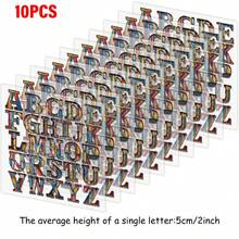 Colorful Galaxy / Star Space Letter Iron On Transfers, Clothing / Bag / Hat DIY Personalized Decoration Stickers, Vinyl Heat Press Print