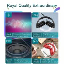 PHILIPS 飞利浦有线 3.5 毫米耳机，带双高清麦克风，HiFi 立体声，可折叠轻便耳机，重低音，适合家庭、办公室、移动、电脑、游戏、运动、学生、成人和儿童 - TAH4105（颜色：粉色、蓝色、黑色、白色），非常适合在线课程、教育、学习