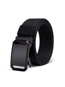 Men's Belt Tactical Belt, Military Hiking Gear "Nylon Mesh Work Belt With Heavy Quick Release Buckle.