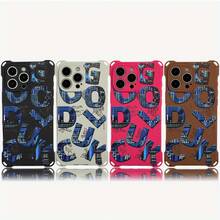 Funda para teléfono 1 pieza El diseño del patrón de chip mecánico tiene cuatro esquinas que se pueden usar para colgar la funda del teléfono S. Es adecuado para fundas blandas impresas de TPU de 12 Pro 14, 13, 15, 16 - Colores mixtos 2 - Ver 4