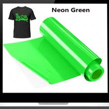 Neon Hitzeübertragung Vinyl Bündel, 11.8 Inches X 19.6 Inch Fluoreszierende Serie Hitzetransfer Vinyl Bügeln Vinyl für T-Shirt, Rucksack, Jeans, Vinyl Eisen für alle Schneidemaschinen, Permanent Vinyl, Leicht zu schneiden, 4 verschiedene Farben Neone Pink, Neonet Gelb, neon Grün, Neon Orange - Verschiedenfarbig - Übersicht 11