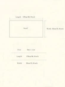 1 pieza Bufanda de hijab de talla grande nueva para mujer, unicolor casual y suave