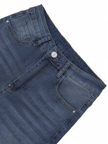 Y2K Sexy High Waist Skinny Cropped Jeans, Slim Fit Flattering Stretch For Women, Suitable For Spring And Summer, Holiday, Festival, Cowgirl, Jeans, Trousers, Going Out