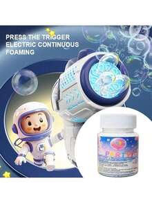 1 Bottle Of Christmas Party Bubble Solution Bubble Granules, Non Liquid, Concentrated Soap Granule Mixture Can Make 27 Ounces Of Bubble Solution, Used For Bubble Guns And Bubble Sticks, Suitable For Outdoor Parties, Halloween, Christmas Colored Bubble Solution - The Perfect Christmas Gift,Christmas Stocking Fillers,Christmas Decorations,Stocking Fillers - Multicolor - View 5