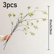 1pc/3pcs/5pcs Artificial Maple Leaf, 22.44/38.5 Inch Height,Artificial Flowers,Fake Flowers,Artificial Plants,Artificial Decor, Home Decor,Bedroom Decor ,Party Supples,House Decor,Decor Home,Summer Plant,Boho Decor,Artificial Decorations ,Party Supples,Artificial Flowers For Home Decor,Fake Greenery For Garden Walls,Artificial Flowers In Glass Vases,Fake Plants For Bedroom Decor.