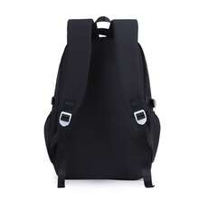 Multineos Comercial Large Capacity School Backpack For Female Student Waterproof Nylon - Black - View 3
