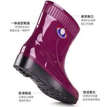 Women Water Shoes - 798卡其色(黑底加棉款) 偏小一號 - 查看 5