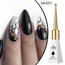 Mtssii 10ml 8PCS/Set Nude Nail Gel Polish Set Spring Summer Hot DIY Nail Art Design All For Decoration Nail Supplies Soak Off UV Gel Long Lasting Manicure Painting Gel Varnish Kits For Women Gifts - Multicolor - View 3