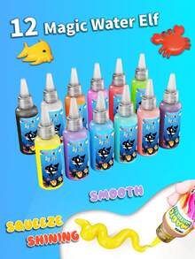 23/30/32 件 DIY 魔法水玩具，儿童手工制作水宝宝套装，魔法水，培养孩子的动手能力和科学素养，女孩的游戏，适合 3 岁以上男孩和女孩的完美礼物，适合与朋友和家人一起度过夏日时光，回到学校