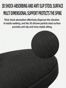 rooya baby 1pc Baby Black Waist Stool Infant Carrier Backpack Lightweight Breathable Sitting Stool Hipseat 2-In-1 Carrying Front Back Wear Baby Carrier For Newborns, Suitable For Outdoor Daily Use