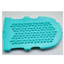 1 Silicone Massage Glove - Hypoallergenic Meridian Brush, Full Body Exfoliating Spa Brush, Manual Bath Brush For Skin Regeneration Without Battery