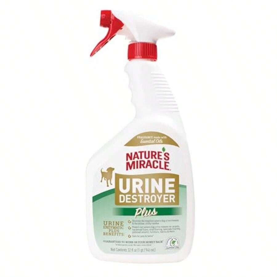 Natures Miracle Urine Destroyer Plus Dog 32 Ounces Enzymatic Formula ReadytoUseRR8 - Spray - View 1