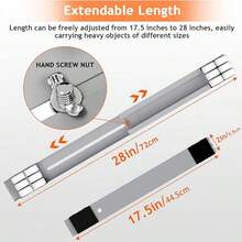 2pcs Home Cleaning Companion! Swivel Casters Glide Pad, Secure Brake & Anti-Slip, One-Key Cleaning Of Corners, Effortless & Efficient, High Load Bearing Capacity, Suitable For Furniture Moving Bathroom Accessories - Black - View 2