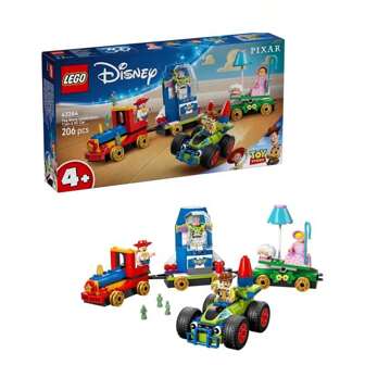 LEGO 乐高迪士尼43264玩具总动员庆典火车和遥控汽车儿童拼装积木玩具