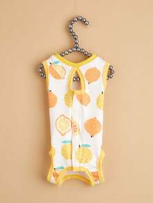 柔软薄款四腿猫咪绝育手术服，幼猫断奶服，保暖防舔 - 彩色 - 查看 4