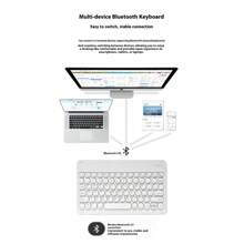 Rechargeable Bluetooth Keyboard And Mouse Set For Tablet Phone Laptop 10 Inch Thin Wireless Keyboard Compatible With IPad Mipad