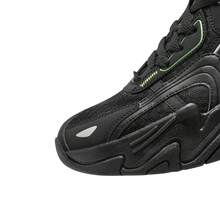 Skechers Giày thể thao họa tiết hình học đệm lưới thoáng khí cho nam mùa xuân/hè, mẫu 894190 - Đen/Chanh - Xem 4