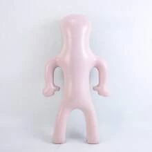 1 pezzo Bambola gonfiabile decorativa da 70 cm, decorazione per atmosfera di scherzi, adatta per decorazioni di Ognissanti, per interni/esterni, accessori gonfiabili per case infestate, decorazioni per feste del pesce d'aprile, accessori per allestimenti, forniture per feste di Ognissanti, articoli per raduni festivi