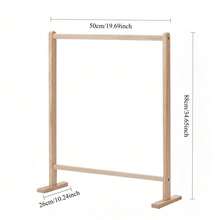 Baby Room Storage Rack, Indoor Hanging Clothes Rack, Floor Standing Bedroom, Children's Room, Kindergarten Solid Wood Hanging Clothes Rack, Simple Storage Rack - Children's Rack - View 11