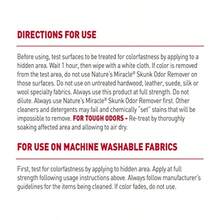 Natures Miracle Skunk Odor Remover 32 Fluid Ounces Removes Skunk Odors On Fabrics Clothing Carpets And Other SurfacesRR8 - như hình ảnh - Xem 4