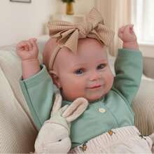 Bambole Reborn realistiche - Bambole Neonate Realistiche da 22 Pollici per Bambine, Bambole Reali con Corpo Morbido e Pesante, Regalo per Bambini dai 3 Anni in su