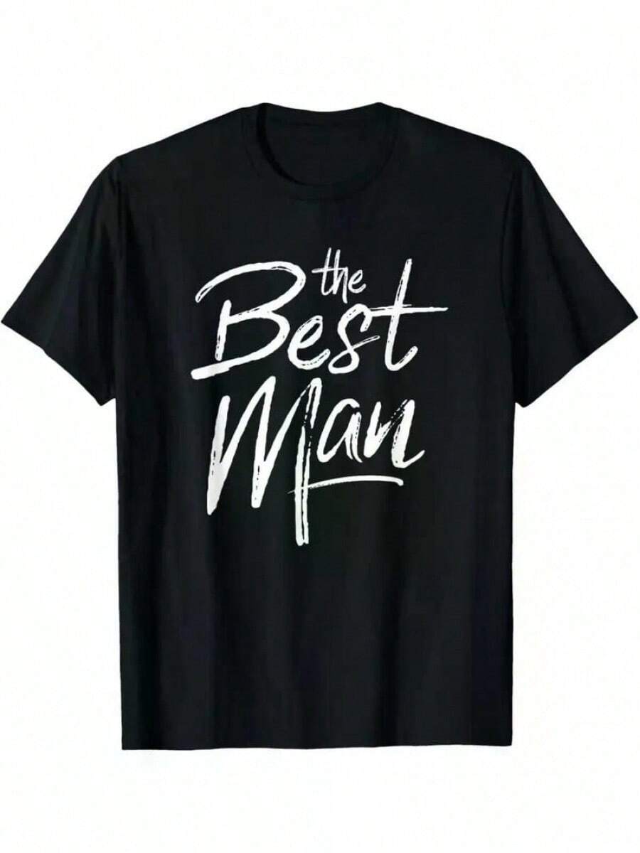 Men Plus Size T-Shirts - Negro - Ver 1