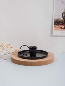 1 件复古金属锻铁烛台茶杯造型家居装饰品，适用于万圣节、秋季、节日、冬季、情人节、婚礼、生日等场合。 - 金色 - 查看 4