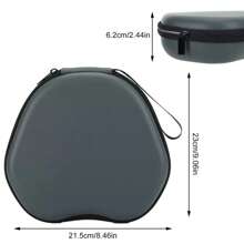 For Airpods Max Bluetooth-Compatible Earphones Storage Bag EVA Hard Portable Wireless Headphone Shockproof Protective Cover Case